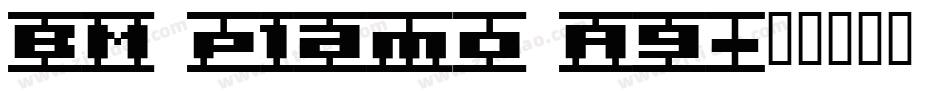 BM plamo A9字体转换